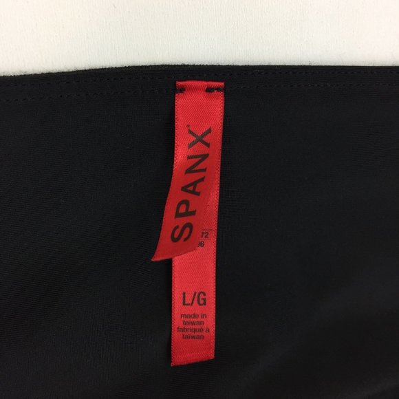 SPANX Sara Blakely Slimming Shaping Dark Gray/Black Pull On Ankle Leggings - Picture 2 of 10